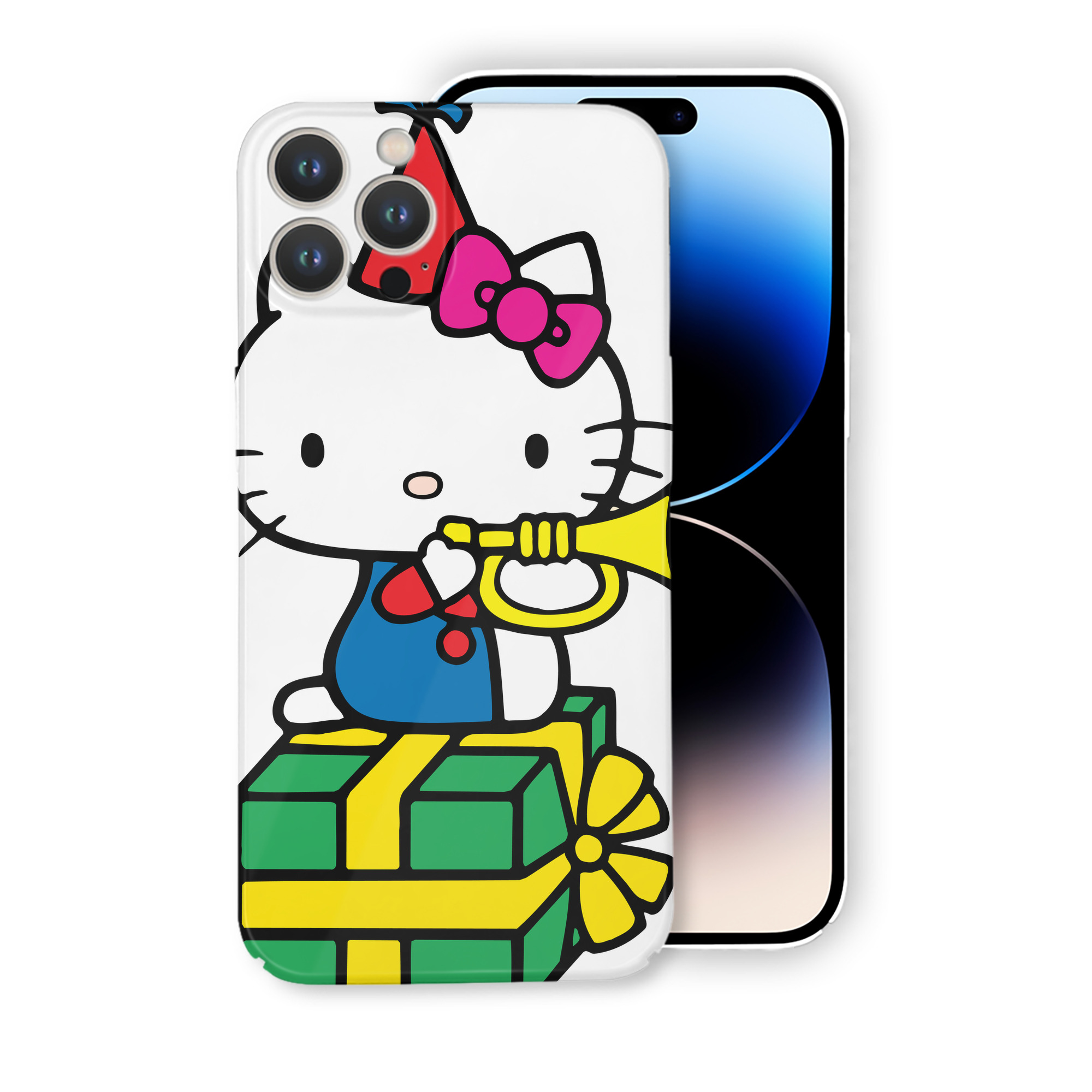 （画像用） Hello Kitty ハローキティ 【iPhone 14シリーズ対応】ハードケース